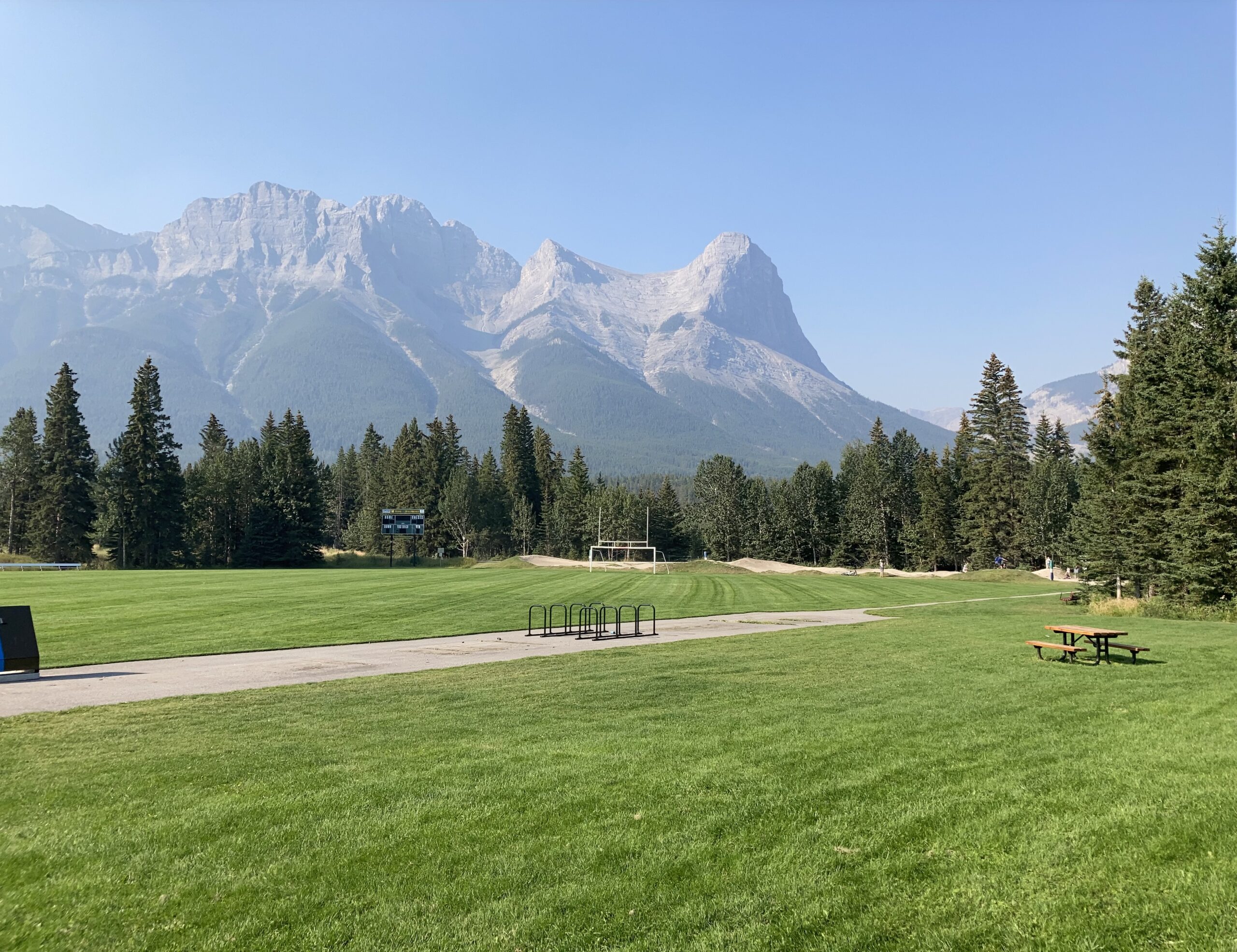 Millennium Field in Canmore